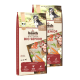 Bosch Bio Senior Hundefutterverpackung, mit einem schwarzen Hund, mit Text, der 'High Premium Concept', 'BIO SENIOR' und Nährwertangaben hervorhebt.