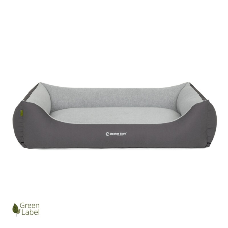Doctor Bark Hundebett GreenLabel grau S