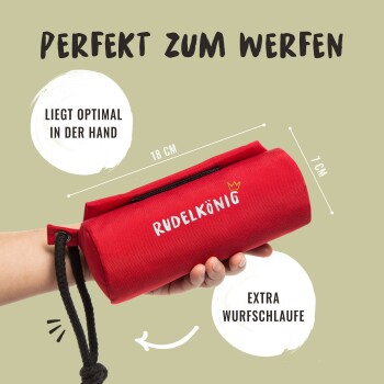 Futterbeutel - Snackbeutel für Hundetraining rot