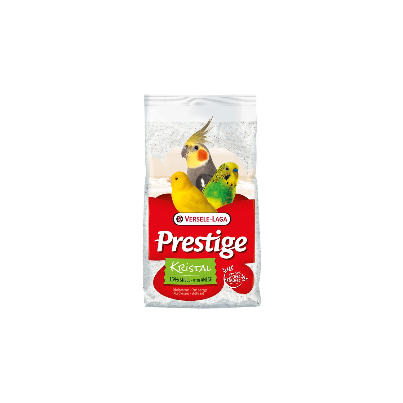 Austria product data sample: Versele-Laga Prestige Muschelsand Kristal 25kg