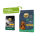 Select Gold Hundefutterverpackung mit der Formel "Mini Adult" für Hunde von 5-10 kg, mit einem neuen Designetikett, das "Neues DESIGN, gleiche QUALITÄT" besagt.