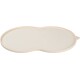 A beige pet feeding mat with a raised edge, featuring the brand name "AniOne" embossed on one side.