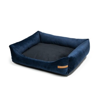 SoftColor Bett Dunkelblau schwarz L