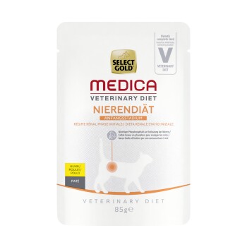 Medica régime rénal stade initial poulet 12 x 85 g