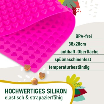 6er Pack Klassik 6x 250ml + Trixie Backmatte Pink