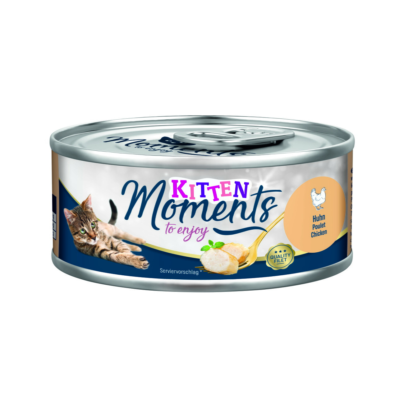 MOMENTS Kitten Huhn, Filet 12x70 g