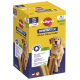 Pedigree Dentastix Daily Oral Care Hundeleckerlis-Box, mit einem Golden Retriever, mit Ansprüchen zur Reduzierung der Zahnsteinbildung und Unterstützung der Zahnfleischgesundheit.