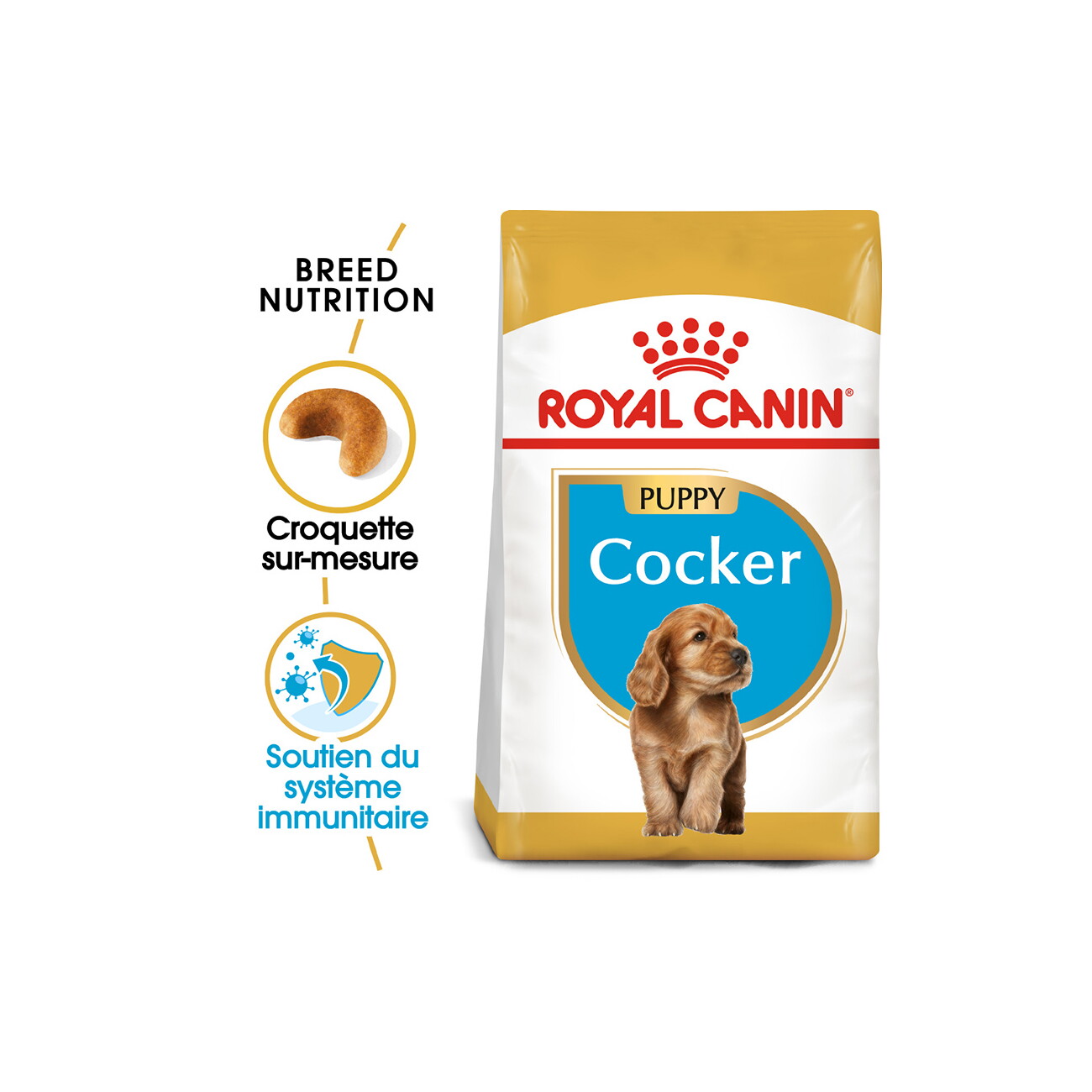 Royal Canin Cocker Spaniel Dry Puppy Food - 3kg