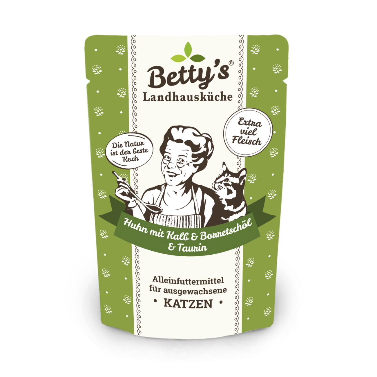 Betty's Landhausküche Frischebeutel Huhn mit Kalb 12x100 g