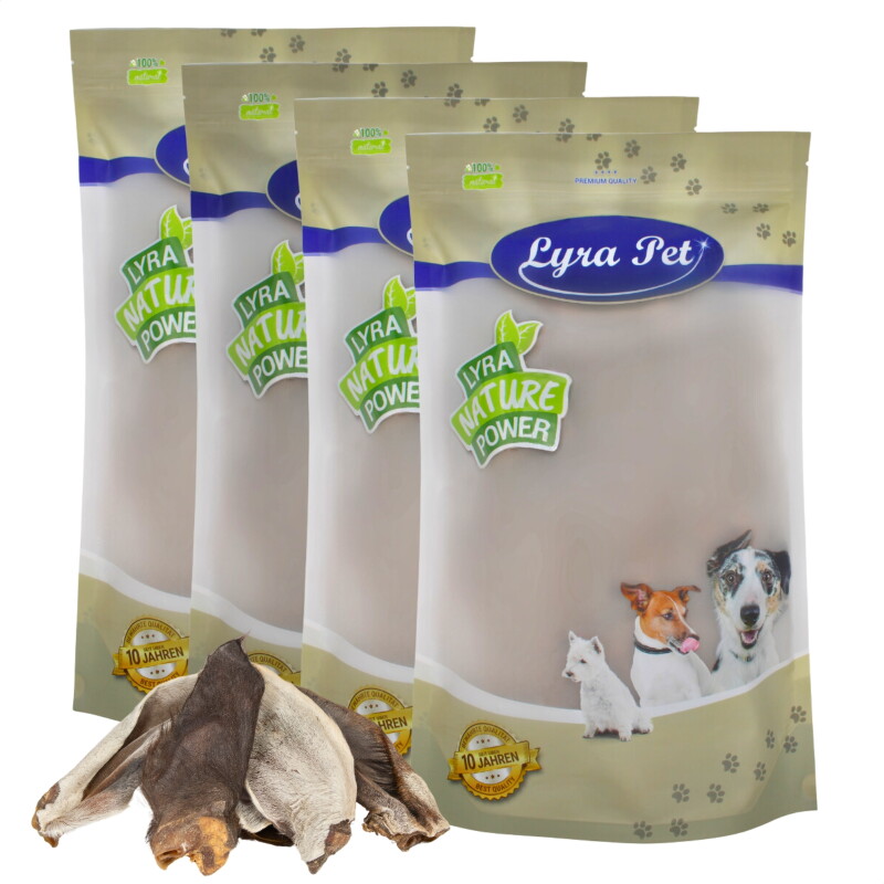 Lyra Pet Pferdeohren mit Fell 2,4 kg