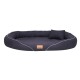 TIFFANY Couture - Orthopädisches Hundebett schwarz 1,75 m, 20 cm, 1,15 m