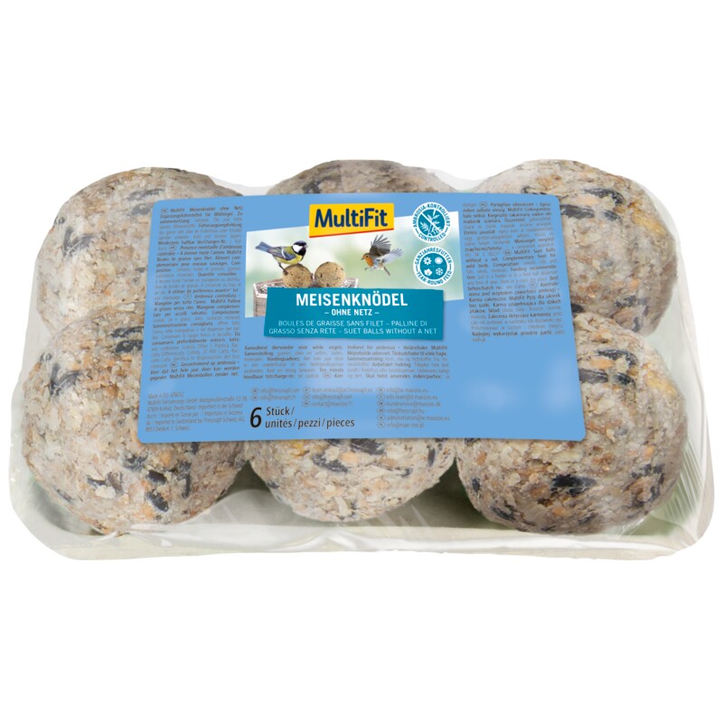 MultiFit Mezenbollen 6 stuks 500 g 2 st