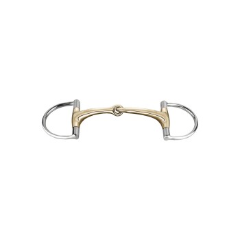 D-Ring Gebiss Dynamic RS Hunter 14 mm einfach gebrochen 13,5 cm