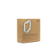 SureFlap Katzenklappen-Tunnelverlängerung Verpackung, mit einer einfachen Illustration der Verlängerung und mehrsprachiger Produktbeschreibung.