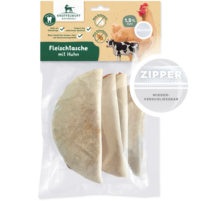 Knuffelwuff Große Fleischtaschen
