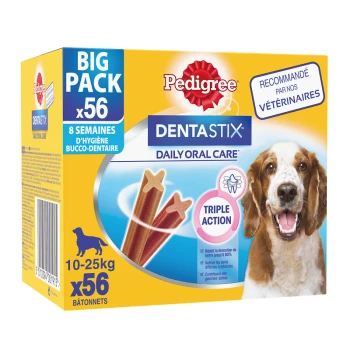 DentaStix medium 10-25 kg 56 pcs