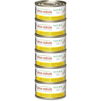 Almo nature Almo HFC 6x70g Nogi kurczaka