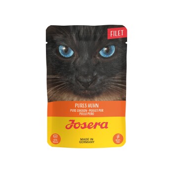 Nassfutter Katze, Adult, Filet, Huhn pur 16x70 g