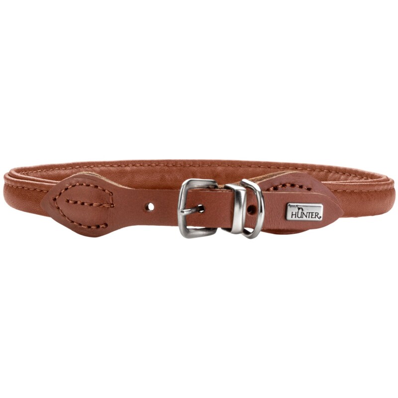 Hunter Halsband Round & Soft Canadian Up Cognac 50 Cm