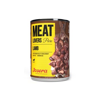 Nassfutter Hund, Adult, Meat Lovers, Lamm pur 6x400 g
