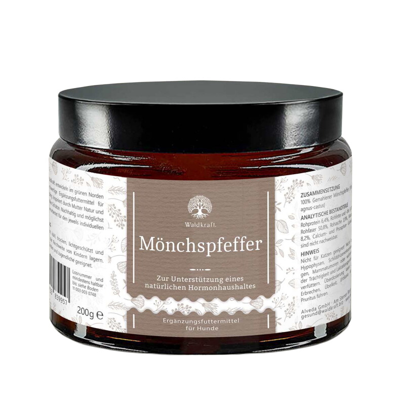 Waldkraft Mönchspfeffer für Hunde - 200g