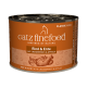 Dose Catz Finefood Classic Adult Katzenfutter, Rind und Ente mit Cranberries und Äpfeln, hergestellt in Deutschland seit 2010.