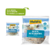 Zwei Pakete MultiFit Riesen-Meisenknödel Vogelfutter, eines groß (500g) und eines klein, mit Vögeln auf dem Etikett und Text in Deutsch und Englisch.