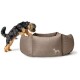 Orthopädisches Hundesofa Merida 6-eckig anthrazit 90 cm, 30 cm, 90 cm