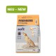 Tüte PREMIERE 'I ♥ my dog' weiches Adult-Hundefutter (halbfeucht, 4 kg) mit Labrador-Bild und grünem 'NEU - NEW'-Label