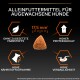 Hundefutter für erwachsene Hunde, 17,5 mm große Kroketten, ohne Farbstoffe, hoher Proteingehalt, hohe Nährstoffaufnahme, hohe Verdaulichkeit.