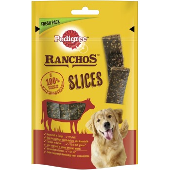 Pedigree Ranchos Slices au bœuf 8 x 60 g