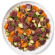 Dose Hundefutter mit der Aufschrift 'Ente mit Amaranth', die Ente, Zucchini und Aprikose enthält, mit Angaben zu Einzelprotein, Verdaulichkeit und getreidefrei.