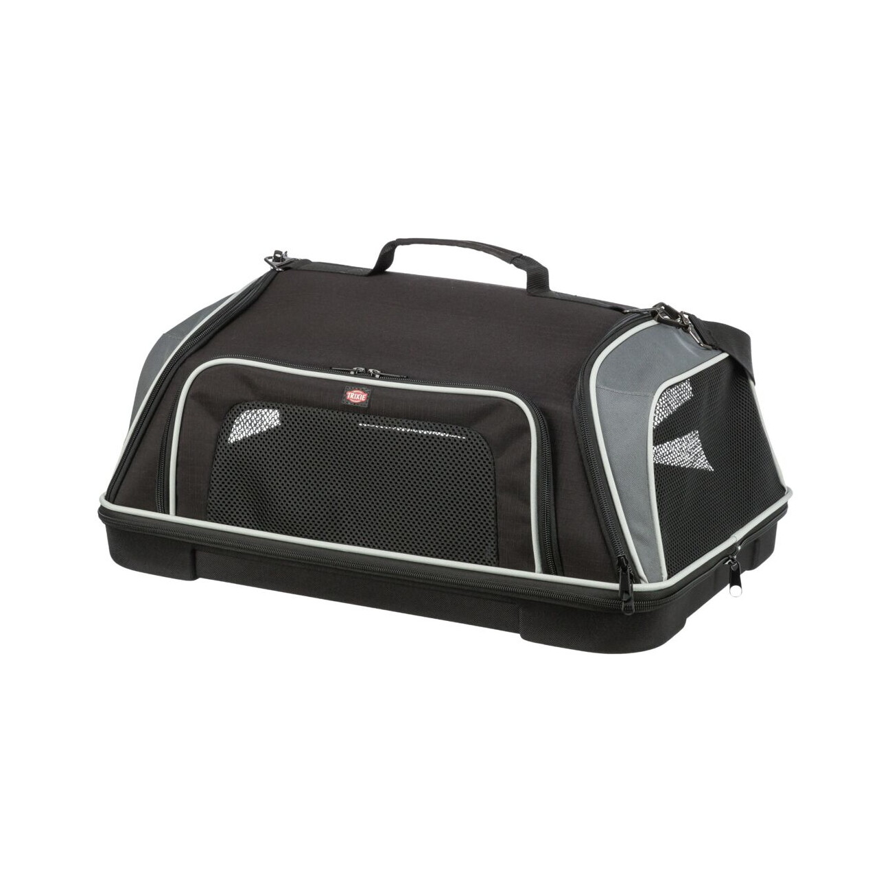 Trixie Schwarz/Grau Airline Tasche Boarding, | 55 × 23 × 40 Cm - Bild 4