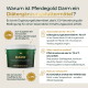 Deutsche Anzeige mit grünem Tiegel 'DARM PFERDEGOLD', Überschrift 'Warum ist Pferdegold Darm ein Diätergänzungsfuttermittel?' und Auszeichnungen Nr.70 & Nr.71.
