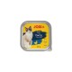 JOSI CAT Pâté mit Ente, 100g, mit einem Katzenbild, das 'Erwachsene', 'Zuckerfreies Rezept' und 'Getreidefreies Rezept' hervorhebt.