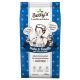 Betty's Landhausküche Katzenfutterbeutel, Huhn & Forelle Geschmack, getreidefrei, 300g, für erwachsene Katzen, mit deutschem Text und Katzenillustration.
