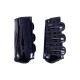 Gamaschen Perth Lack Strass schwarz M