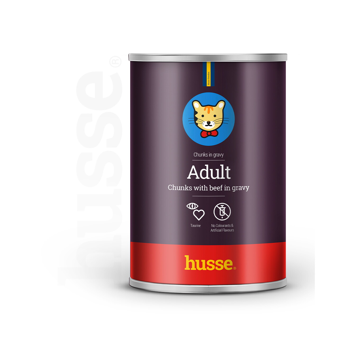 husse Adult Rinderstücke in Soße
