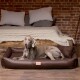 CLIFFORD SOFT orthopädisches Hundebett braun 85 cm, 16 cm, 60 cm