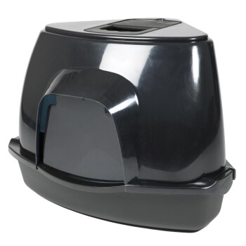 Katzentoilettenhaus schwarz Prism M