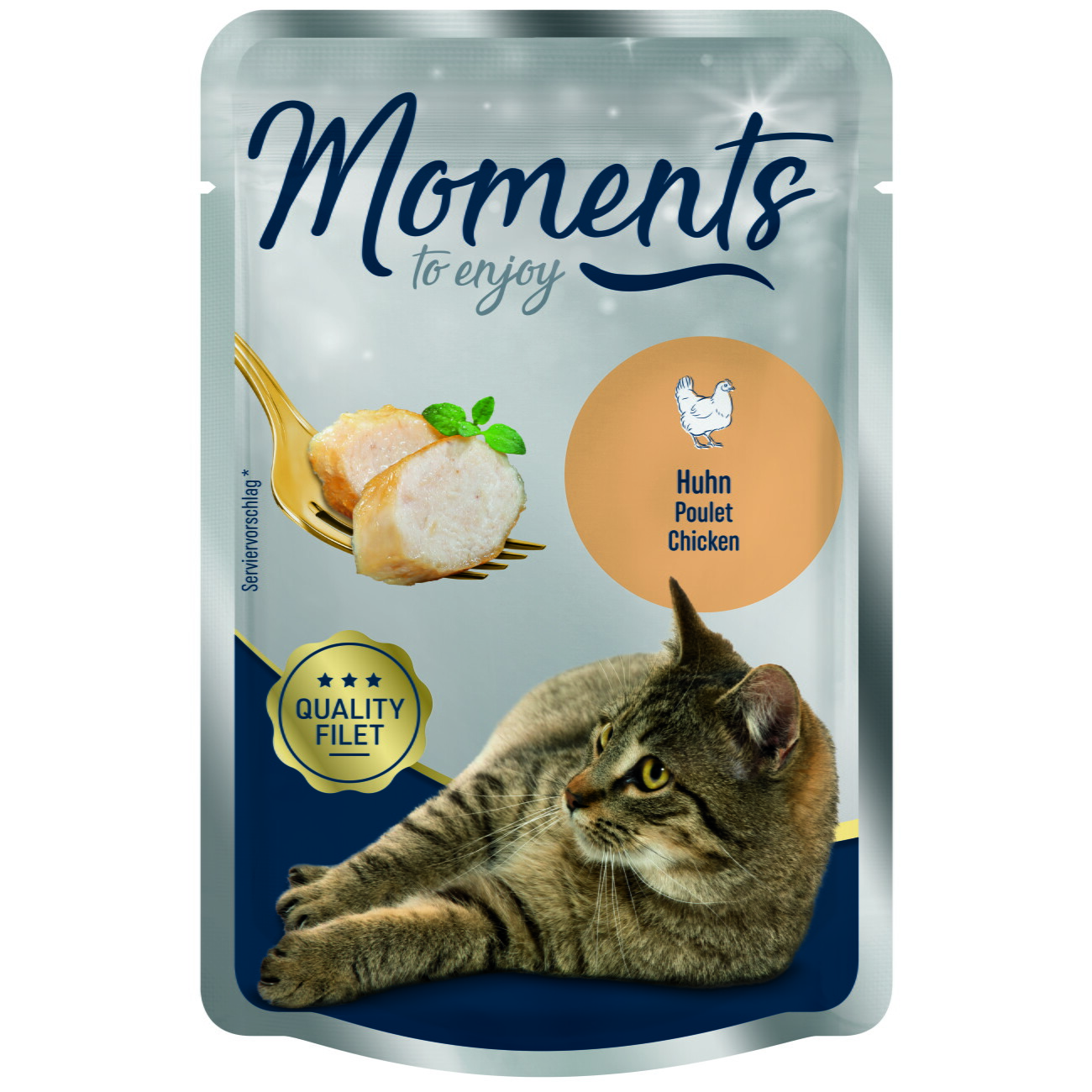 MOMENTS Adult Huhn 24x70 g