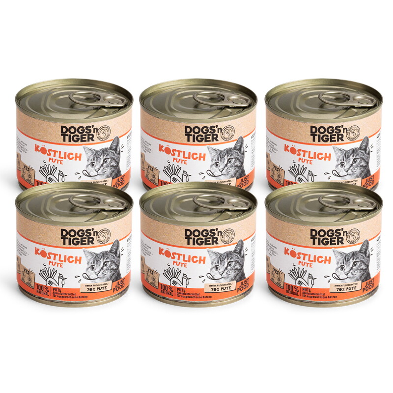 Dogs'n Tiger Köstlich 6x200 g