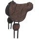 Reitpad California aus Wildleder braun L