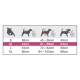 Bademantel für Hunde M 44 cm