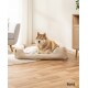 Hundebett mit Wendekissen meliert L
