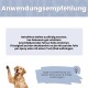 ALPHAZOO-Team in einem Online-Tiergeschäft, das Menschen mit Hunden zeigt und nachhaltige, in Deutschland hergestellte Tierprodukte fördert.