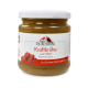 Pot de nourriture pour animaux Tackenberg Kraftbrühe vom Wild (bouillon de gibier) avec couvercle blanc et étiquette rouge.