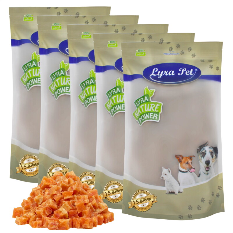 Lyra Pet Hühnerfleischwürfel mit Fisch 5 kg