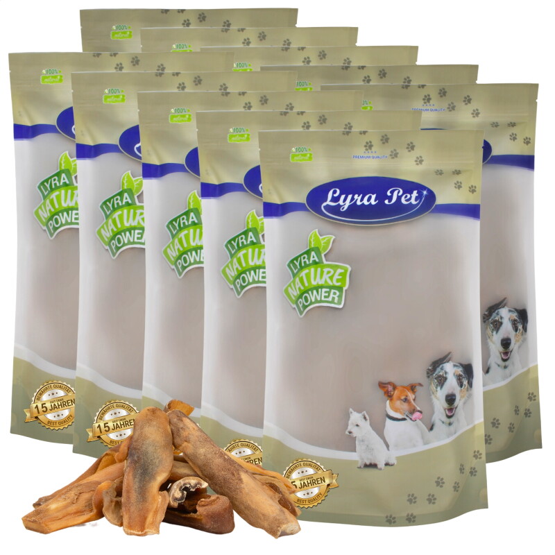 Lyra Pet Rinderkopfhaut goldbraun dunkel