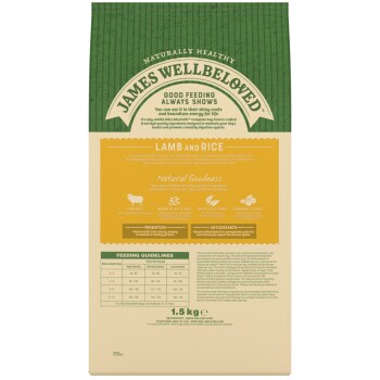 James wellbeloved small top breed dog food